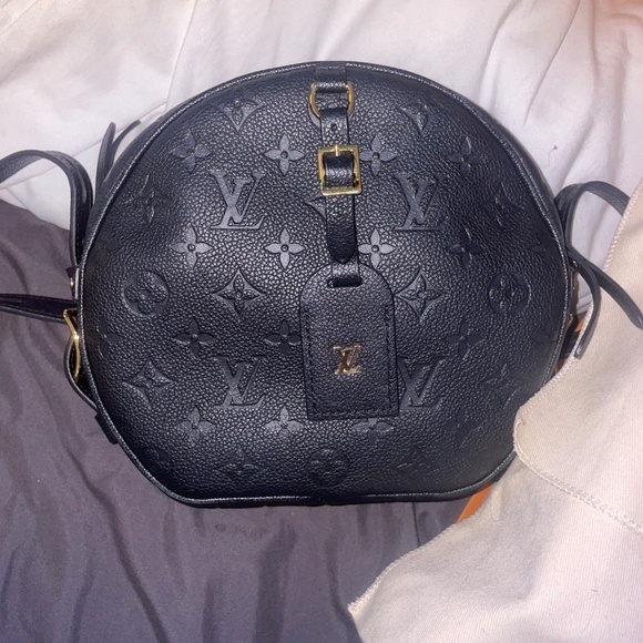 Louis Vuitton Boite Chapeau Souple Bag Monogram Empreinte Leather MM - Picture 12 of 13